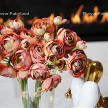 Load image into Gallery viewer, Mini Ranunculus Small Bundle - Pale Burnt Orange
