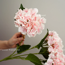 Load image into Gallery viewer, 5 Heads Hydrangea Bouquet - Pink Center
