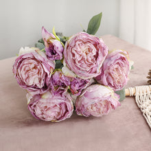 Load image into Gallery viewer, 32&quot; 8 Stems Dried Peony Bouquet
