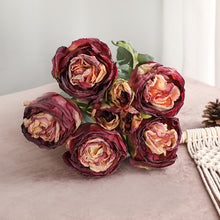 Load image into Gallery viewer, 32&quot; 8 Stems Dried Peony Bouquet
