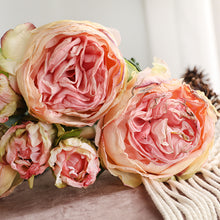 Load image into Gallery viewer, 32&quot; 8 Stems Dried Peony Bouquet
