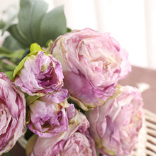 Load image into Gallery viewer, 32&quot; 8 Stems Dried Peony Bouquet

