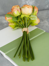 Load image into Gallery viewer, 10 Stems Dried Look Rose Bouquet - Pink
