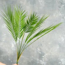 Load image into Gallery viewer, 30&quot; 6 Branches Faux Palm Leaves Plant
