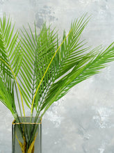 Load image into Gallery viewer, 30&quot; 6 Branches Faux Palm Leaves Plant
