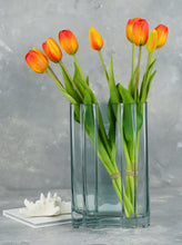 Load image into Gallery viewer, 5 Stems Faux Tulip - Orange
