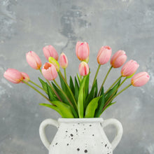 Load image into Gallery viewer, 5 Stems Faux Tulip - Light Pink
