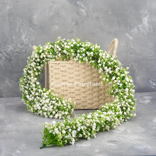 Load image into Gallery viewer, 51&quot; Faux White Baby&#39;s Breath Garland
