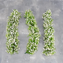 Load image into Gallery viewer, 51&quot; Faux White Baby&#39;s Breath Garland
