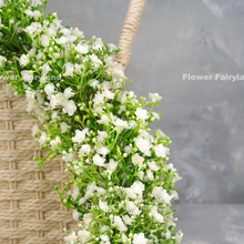 Load image into Gallery viewer, 51&quot; Faux White Baby&#39;s Breath Garland
