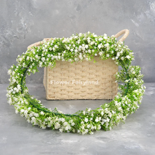 Load image into Gallery viewer, 51&quot; Faux White Baby&#39;s Breath Garland
