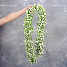 Load image into Gallery viewer, 51&quot; Faux White Baby&#39;s Breath Garland
